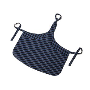 Tie-apron Chef Forklde Bl / Sort - One Size