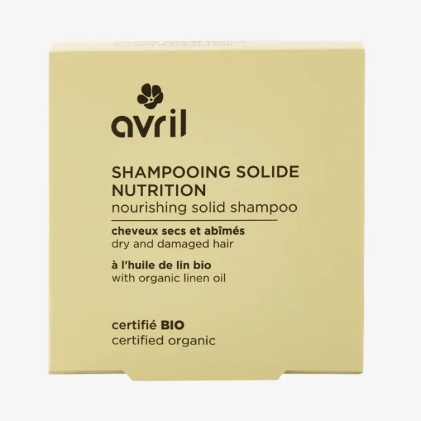 Avril �ko Shampoobar til T�rt &amp; Skadet H�r (85 g)
