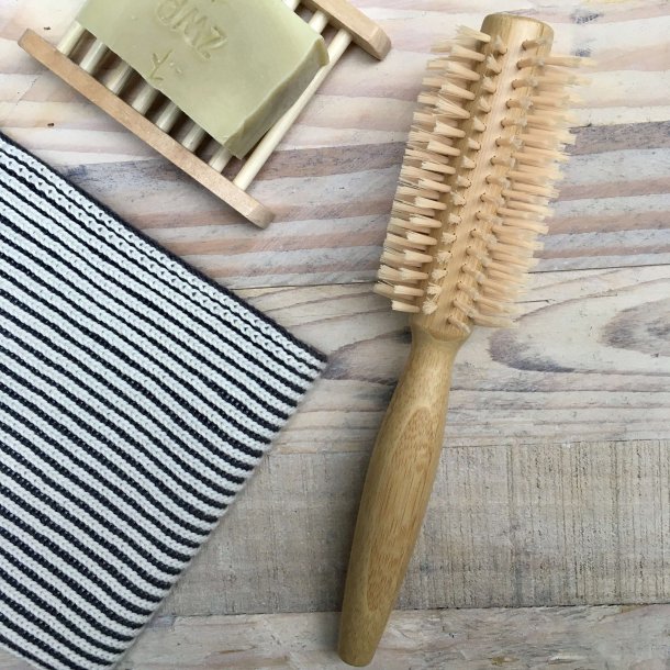 JCH Respect - Blow Dry Rund Bambus Hrbrste - 8 Rkker