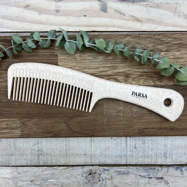 Parsa - Kam m. skaft i Beige - Fremstillet af Sukkerr