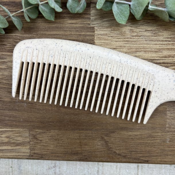 Parsa - Kam m. skaft i Beige - Fremstillet af Sukker�r