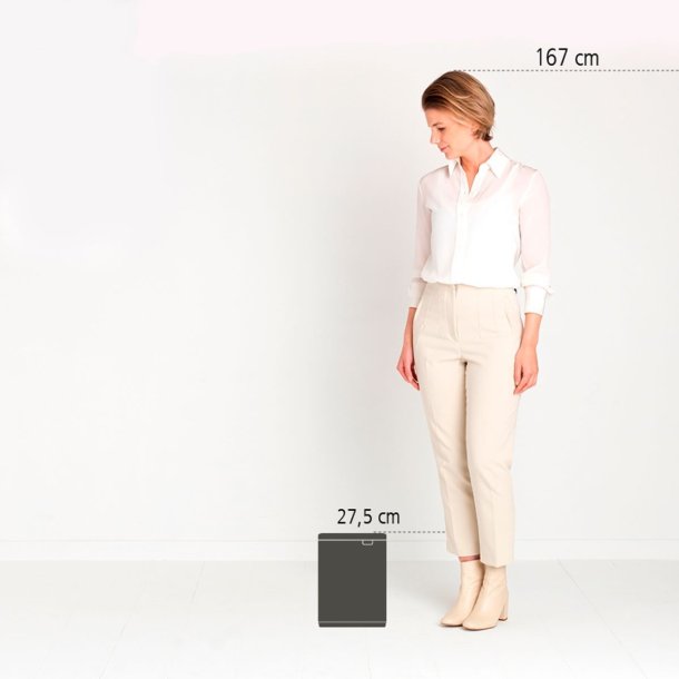 Brabantia Bo Affaldsspand 4 Liter -  Hvid