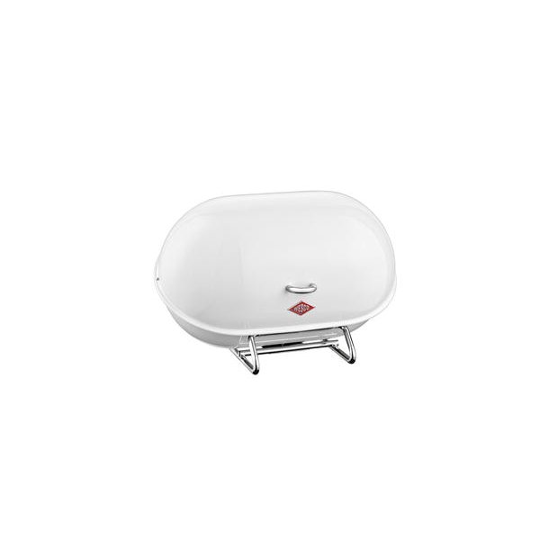 Wesco Single Breadboy Brdkasse Oval, Hvid