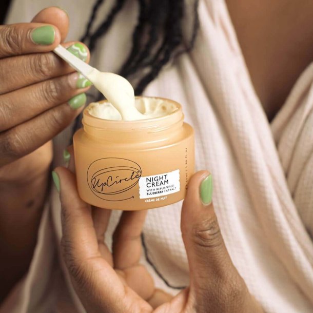 Upcircle Natcreme M. Blbr Ekstrakt 55Ml