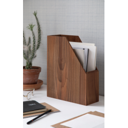 Neon Living FILE HOLDER - WALNUT