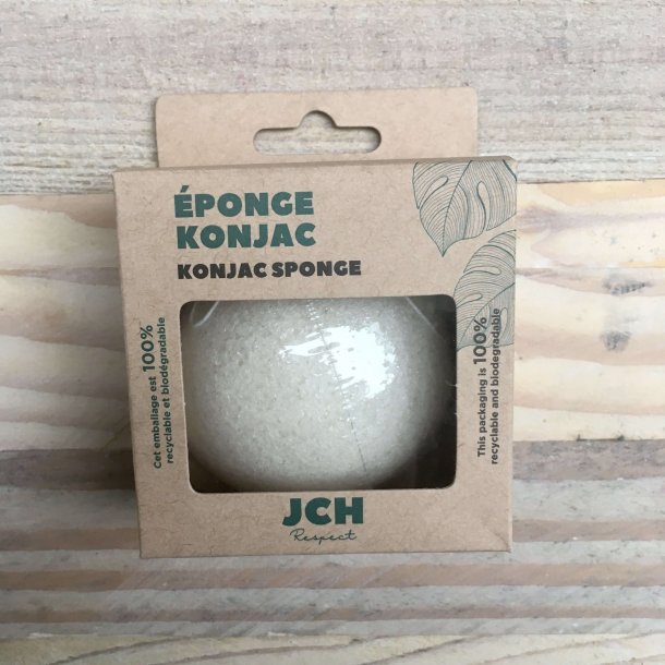 JCH Respect - Konjac Ansigtssvamp 100% Naturlig