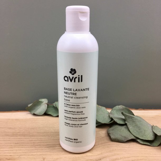 Avril - kologisk Rens til Ansigt / Krop / Hr - uden duft (240 ml)
