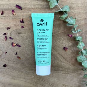 Avril - �ko Ansigtsscrub t. T�r & Kombineret Hud (50 ml)