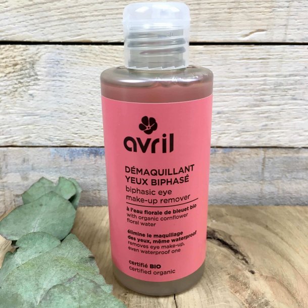Avril - �kologisk �jenmake-up Fjerner til Vandfast Make-up (150 ml)