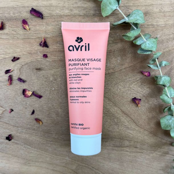 Avril - �ko Purifying Face Mask normal/fedtet hud (50 ml)