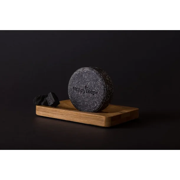 HappySoaps - Charming Charcoal &amp; Sweet Sandal (70 g)