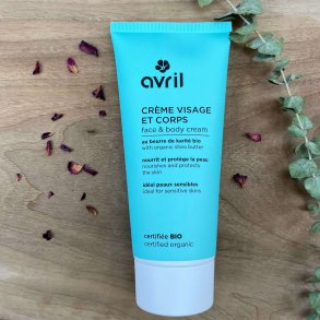 Avril - �ko Face & Body Cream Beskyttende & Fugtgivende (200 ml)