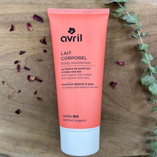 Avril - �ko Body Moisturiser kropscreme Sheasm�r &amp; Aloe Vera (200 ml)