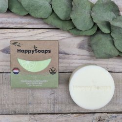 HappySoaps - Body Lotion Bar - Fresh Bergamot (65 g)