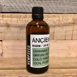 Naturlig Olie Hampfro/Hempseed Koldpresset (100 ml)