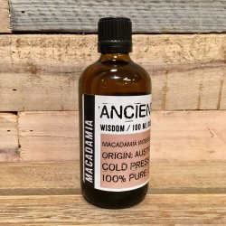 Naturlig Olie Macadamia Koldpresset (100 ml)