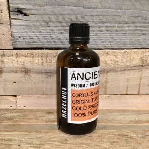 Naturlig Olie Koldpresset Hazelnut / Hasselnd (100 ml)