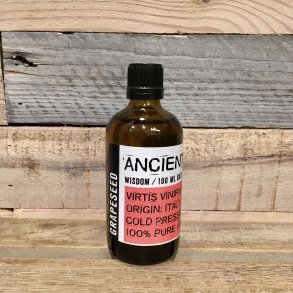 Naturlig Olie Vindruekerne / Grapeseed (100 ml)