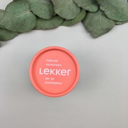 Lekker - Solcreme Eucalyptus Ansigt &amp; Krop SPF 30  (70 g)