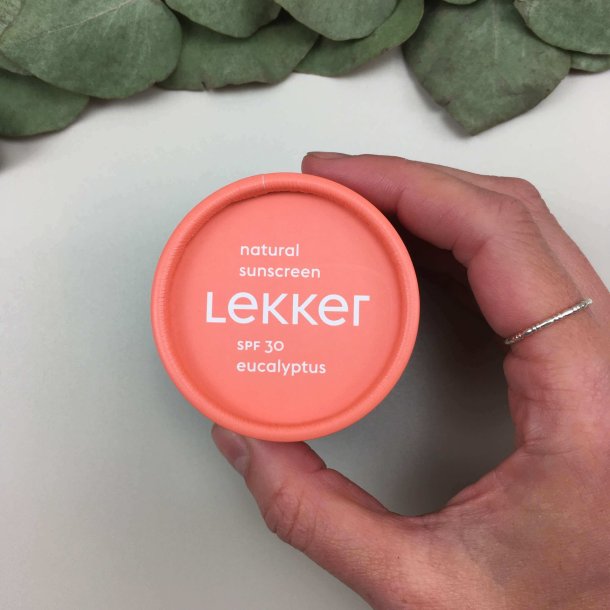 Lekker - Solcreme Eucalyptus Ansigt &amp; Krop SPF 30  (70 g)