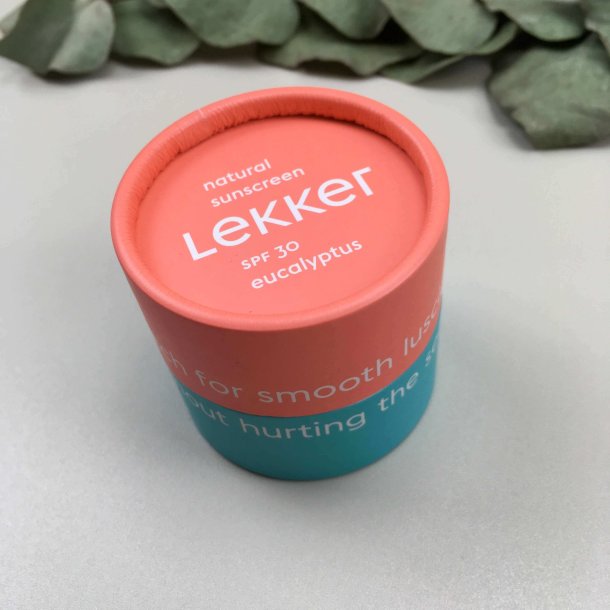 Lekker - Solcreme Eucalyptus Ansigt &amp; Krop SPF 30  (70 g)