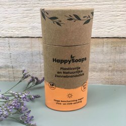 HappySoaps - Solcreme Stift Ansigt &amp; Krop SPF 30 (50g)