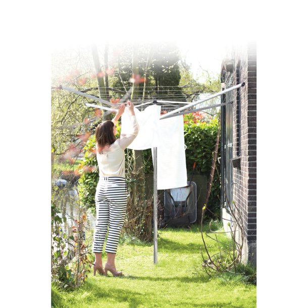 Brabantia T�rrestativ Topspinner 50 Mtr. med Metal Jordspyd og Cover