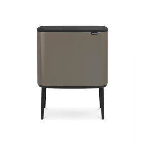 Brabantia BO Touch Bin Sorteringsaffaldsspand, 36 Liter, 1 inderspand - Platinum