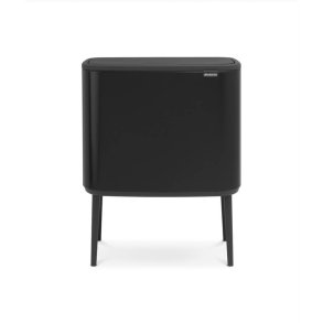 Brabantia BO Touch Bin Sorteringsaffaldsspand, 3 X 11 Liter, 3 inderspande - Matt Black