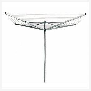 Brabantia T�rrestativ Topspinner 45 mm r�r med galvaniseret jord - 50 Meter t�rreplads