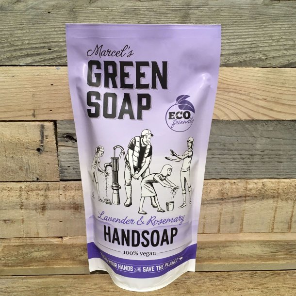 Marcel Green Soap - Refill Hndsbe - Lavendel &amp; Rosmarin (500 ml)