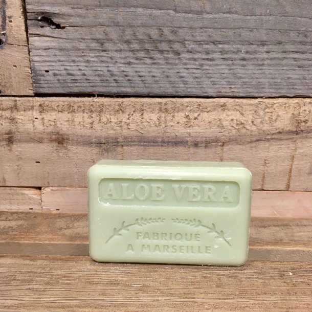 Savon Marseillaise - Fransk S�bebar H�nd/Krop - Aloe Vera (125 g)