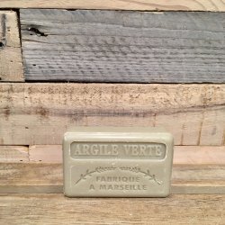 Savon Marseillaise - Fransk Sbebar Hnd/Krop - Agile Verte / Grn Ler (125 g)