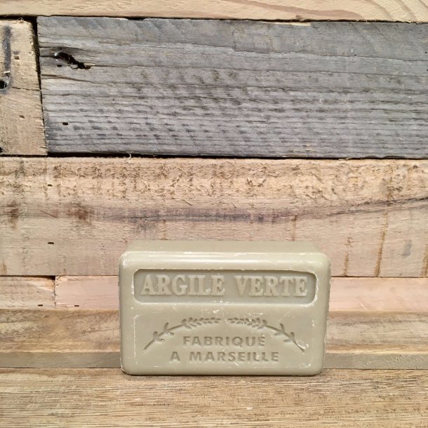 Savon Marseillaise - Fransk S�bebar H�nd/Krop - Agile Verte / Gr�n Ler (125 g)