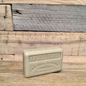 Savon Marseillaise - Fransk S�bebar H�nd/Krop - Agile Verte / Gr�n Ler (125 g)
