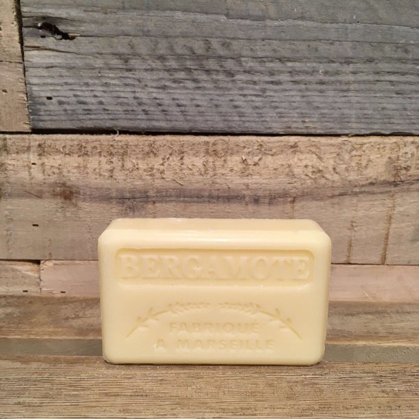 Savon Marseillaise - Fransk Sbebar Hnd/Krop - Bergamot (125 g)