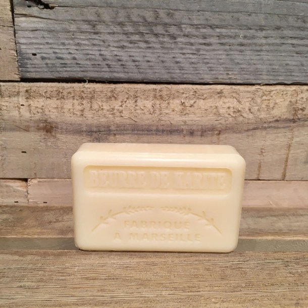 Savon Marseillaise - Fransk Sbebar Hnd/Krop - Beurre de Karite / Sheasmr (125 g)