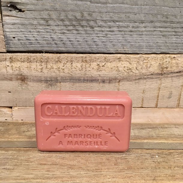 Savon Marseillaise - Fransk S�bebar H�nd/Krop - Calendula / Morgenfrue (125 g)