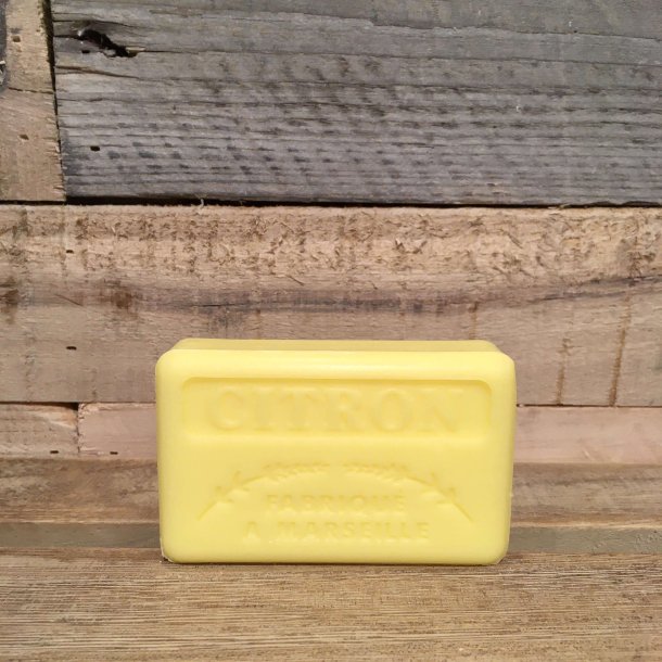 Savon Marseillaise - Fransk S�bebar H�nd/Krop - Citron (125 g)