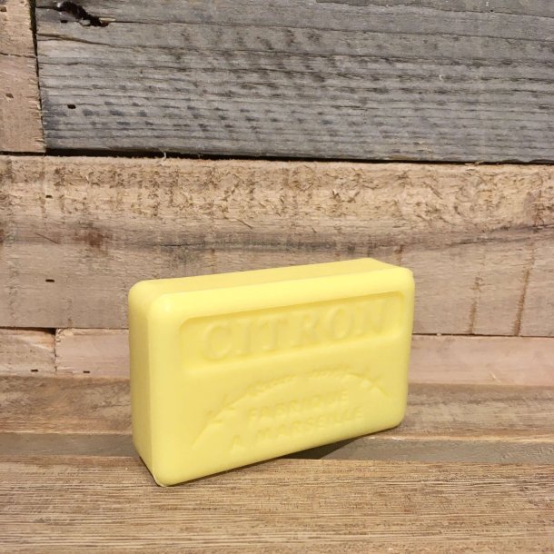 Savon Marseillaise - Fransk S�bebar H�nd/Krop - Citron (125 g)