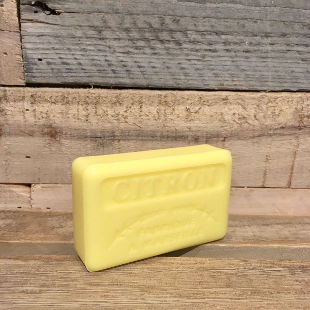 Savon Marseillaise - Fransk Sbebar Hnd/Krop - Citron (125 g)