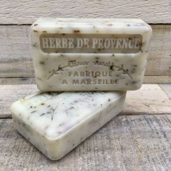 Savon Marseillaise - Fransk Sbebar Hnd/Krop - Herbe de Provence (125 g)