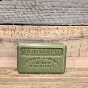 Savon Marseillaise - Fransk S�bebar H�nd/Krop - Al Huile D Olive / Olivenolie (125 g)