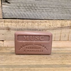 Savon Marseillaise - Fransk S�bebar H�nd/Krop - Musc / Musk (125 g)