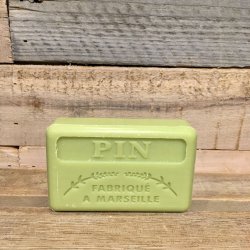 Savon Marseillaise - Fransk Sbebar Hnd/Krop - Pin / Fyr (125 g)