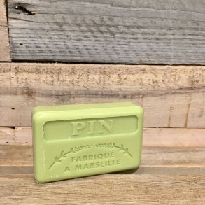 Savon Marseillaise - Fransk Sæbebar Hånd/Krop - Pin / Fyr (125 g)