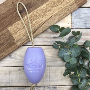 Savon Marseilliase - Sæbebar på Snor - Lavendel (240 g)