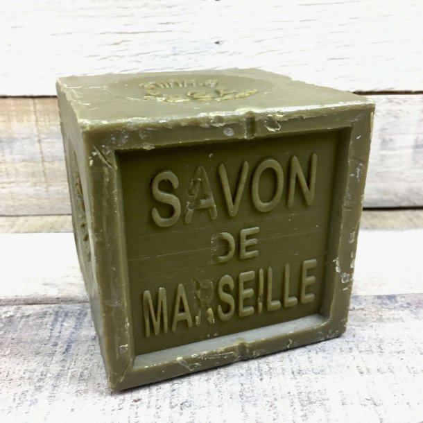 Savon Marseillaise - Fransk Sbebar Hnd/Krop - Olivenblok (600 g)