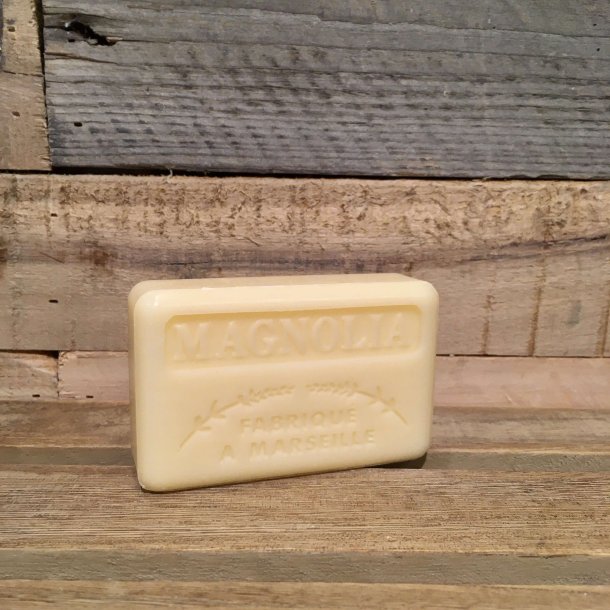 Savon Marseillaise - Fransk S�bebar H�nd/Krop - Magnolia / Magnolie (125 g)