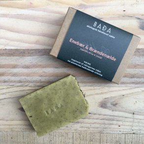 Bada - �kologisk S�bebar til Ansigt/H�nder/Krop med Eneb�r & Br�nden�lde (100 g)
